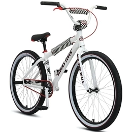SE Bikes BMX SE Bikes Vans Blocks Flyer 26R BMX Bike 2021 (38cm, White)