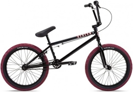 Stolen Fahrräder Stolen Casino 20'' 2022 Freestyle BMX Fahrrad (20.25" - Black / Blood Red)