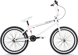 Stolen Fahrräder Stolen Overlord 20'' BMX Freestyle Bike, Farbe:Snow Blind White, Größe:20.75