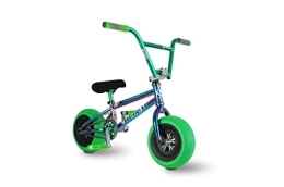 Wildcat Fahrräder Wildcat Mini BMX Joker Green Pro 25, 4 cm / 10 Zoll Mini BMX Joker grün ohne Bremsen