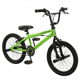 Zombie Fahrräder Zombie 45, 7 cm Nuke BMX Bike – Fahrrad in grün & schwarz mit Gyro Bremsen (Jungen)