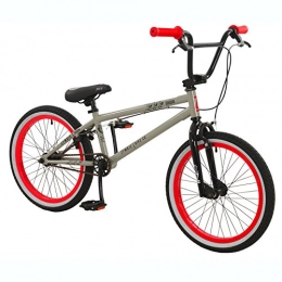 Zombie Fahrräder Zombie 50, 8 cm Horde BMX Bike – Fahrrad in grau & orange mit 25 x 9 Gears (Jungen)