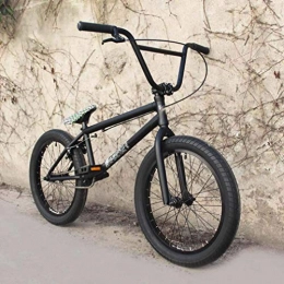 ZTBXQ BMX ZTBXQ Fitness Sport im Freien 20-Zoll-BMX-Bike-Freestyle für Anfänger bis Fortgeschrittene 4130 Chrom-Molybdän-Stahlrahmen 25X9t BMX-Getriebe mit einteiligem Kissen und U-Typ-Bremse
