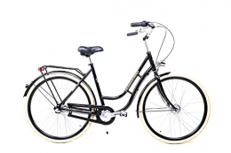 SPRICK Fahrräder 28 Zoll Fahrrad Damen City Nostalgie Retro Bike Shimano 3 Gang Nabendynamo Trommelbremse