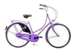 SPRICK Fahrräder 28 Zoll Holland Fahrrad Nostalgie City Bike Shimano 3 Gang Nexus Rücktritt lila