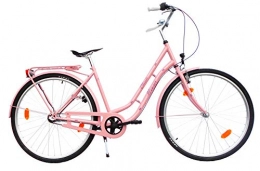 28 Zoll Fahrräder 28 Zoll NEUZER Damen Cityrad Citybike CTB Classic 3 Gang Shimano StVZO-Ausstattung rosa
