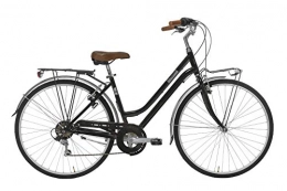 Alpina Bike Fahrräder Alpina Bike 28 Zoll Cityrad Damen Viscontea Roxy 6 Gänge Schwarz 46 cm Rahmengröße