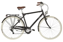 Alpina Bike Fahrräder Alpina Bike Bonneville Trekkingrad 6 V für Herren, schwarz, 28 Zoll