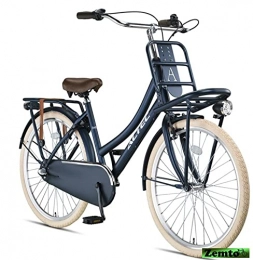 Hoptec Fahrräder Altec Dutch N3 Mädchenrad Transportfahrrad Jeans blau 26 Zoll