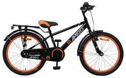 amiGO Fahrräder AMIGO Sports - Kinderfahrrad - 20 Zoll - Jungen - mit Rcktritt - ab 5 Jahre - Schwarz