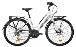 Atala Fahrräder Atala Citybike Discovery S4D Neu Modell 2020, 24 Geschwindigkeiten, Farbe Weiß, Einheitsgröße 44, bis 170 cm