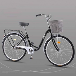 Bove Fahrräder Bove 26 Inch Dame Citybike Leicht Und Stabil Citybike Erwachsener Erwachsener Fahrrad Unisex-Single-Speed-E