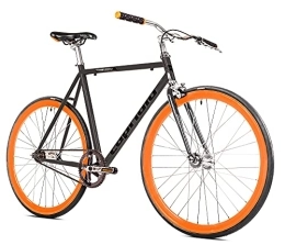 breluxx Fahrräder breluxx® Singlespeed 700C / 1, 28 Zoll Fixie Singlespeed Fastboy CityBike, Graphite, 11, 7kg, Made in EU
