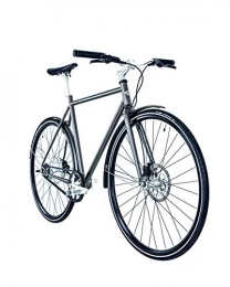 TechniBike Fahrräder Cooper E-Bike (Pedelec, Elektrofahrrad mit Riemenantrieb, vollintegrierter 250W Hinterradnabenmotor, 160Wh Akku-Leistung, Energierückgewinnung während der Fahrt , Rahmenhöhe 57 cm) cocoa