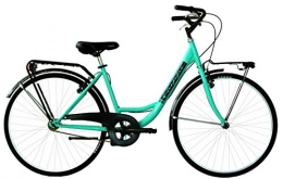 COPPI Fahrräder Coppi 26 Zoll Cityrad Damen Monotubo Single Speed Grün 44 cm Rahmengröße