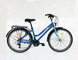 Corelli Fahrräder Corelli Unisex-Adult Bicycle Fahrrad 26"-SHIWERS, Aluminium Rahmen, Starrgabel, Blau, One Size