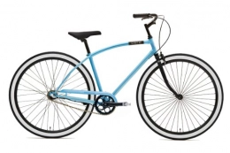 Creme City Creme Citybike Glider 3-Speed, Blue, Rahmenhöhe: 50 cm, Reifengröße: 28 Zoll (71 cm), BI-CRE-3114_50_21