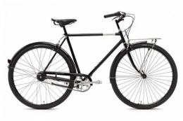 Creme Fahrräder Creme Herren Citybike Caferacer Doppio 7 Gang, black, Rahmenhöhe: 55 centimeters, Reifengröße: 28 Zoll (74 cm), BI-CRE-2106_1_55