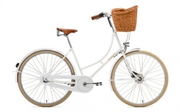 Creme Fahrräder Creme Hollandrad Holymoly Lady Doppio 3 Speed, White, 54, BI-CRE-4211