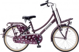 Unbekannt Fahrräder Daily Dutch Basic 20 Zoll 34 cm Mädchen Rücktrittbremse Violett
