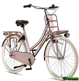 Hooptec Fahrräder Damen Hollandrad 28 Zoll Hooptec Dutch 3 Gang Lavendel 50 cm