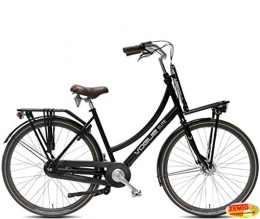 Vogmas Fahrräder Damen Hollandrad Vogue 28 Zoll, 3 Gang, Schwarz-matt, Aluminium, 50 cm