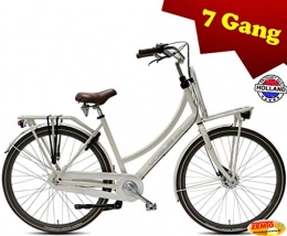 Vogmas Fahrräder Damen Hollandrad Vogue 28 Zoll, 7 Gang, Creme wei, Aluminium, 50 cm