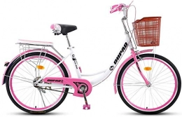 Damenfahrrad Damen Fahrrad 26 Zoll City Bike Kinder Mädchen City Bike mit Fahrradkorb Retro Design praktisches City Bike für Männer Frauen