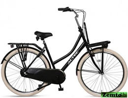Hoptec Fahrräder Damenrad Love 28 Zoll Transportfahrrad 53 cm schwarz-matt 3 Gang