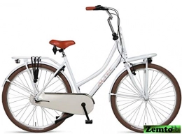 Hoptec Fahrräder Damenrad Love 28 Zoll Transportfahrrad 53 cm Weiss-matt 3 Gang