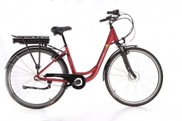 SAXONETTE City E-Bike SAXONETTE Advanced Plus 50 cm 10, 4 Ah Citybike Unisex Erwachsene (schwarz)