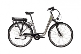 SAXONETTE Fahrräder E-Bike SAXONETTE City Plus Citybike 28" 13 Ah - 45 cm - Unisex Erwachsene (Silber)