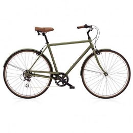 Electra Fahrräder ELECTRA Herren Fahrrad Loft 7D Stadtrad, Khaki Grün, 7 Gang, 50 cm, 28", 529776