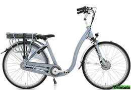 Zemto Fahrräder Elektrofahrrad Tiefeinstieg 7 Gang, 28 Zoll, 46 cm Silk-blau, 13AH / 481 WH