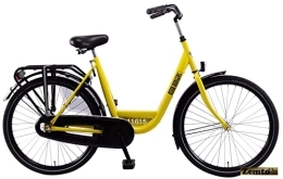 Zemto Fahrräder Fahrrad für Firmen, sehr Starkes Hollandrad, konfigurierbar, Hier das Basismodel in gelb, 26 oder 28 Zoll