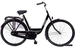 Zemto City Fahrrad für Firmen, sehr Starkes Hollandrad, konfigurierbar, Hier das Basismodel in schwarz, 26 oder 28 Zoll