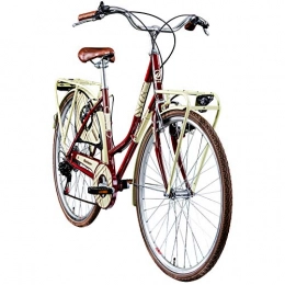 Galano Fahrräder Galano Hollandrad 700c Damenfahrrad Citybike Damenrad 28" Caledonia Fahrrad (rot, 48 cm)