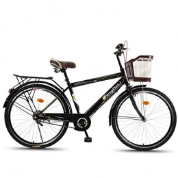 HBNW Fahrräder HBNW 26 Zoll Damenfahrrad, Retro-Design Hollandrad Mit Korb Damen-Mädchen-Kinder-Fahrrad