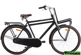 Plezier Fahrräder Herren Hollandrad Daily Dutch 3 Gang 28 Zoll schwarz 50 cm