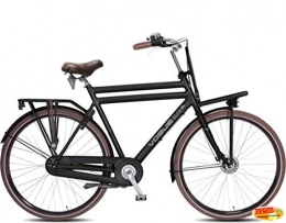 Vogmas Fahrräder Herren Hollandrad Vogue 28 Zoll, 3 Gang, Schwarz Matt, Aluminium, 50 cm