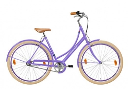 Hollandia Fahrräder Hollandia Erwachsene RoyalDutch DreamMachine 3Gang Shimano Hollandrad Fashionbike, Purple, 28