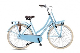 Hoopfietsen Fahrräder Hoopfietsen 28 Zoll Hollandfahrrad Damen Altec Urban Single Speed 53cm Blau 53 cm Rahmengröße