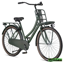 Hooptec Fahrräder Hooptec Altec Classic 28 Zoll Transportfahrrad 53 cm Olive grün