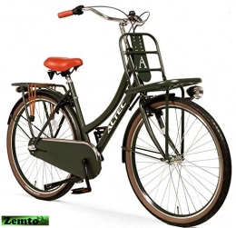 Hooptec Fahrräder Hooptec Altec Dutch 28 Zoll Transportfahrrad 3 Gang 53 cm Army grün