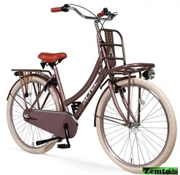 Hooptec Fahrräder Hooptec Altec Dutch 28 Zoll Transportfahrrad 3 Gang 53 cm Rosy-Braun