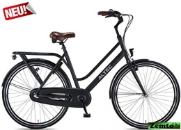 Hooptec Fahrräder Hooptec Damenrad Manta 28 Zoll 3 Gang schwarz 49 cm