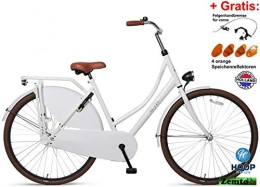 Hooptec Fahrräder Hooptec Roma 28 Zoll Omafiets 53 cm Weiß Angebot!!