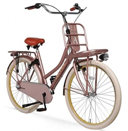 Hoptec Fahrräder Hoptec Damenrad Love 28 Zoll Transportfahrrad 53 cm Lavendel 3 Gang