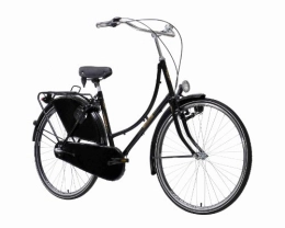 Karcher Fahrräder Karcher Holland Nostalgierad, 3-Gang Rücktrittbremsnabe, schwarz, Rahmenhöhe: 50 cm, Reifengröße: 28 Zoll (71, 1 cm), 280156