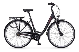 Kreidler City Kreidler Raise RT5 Shimano Nexus 8-G RT City Bike 2021 (28" Wave 50cm, Schwarz Matt (Wave))